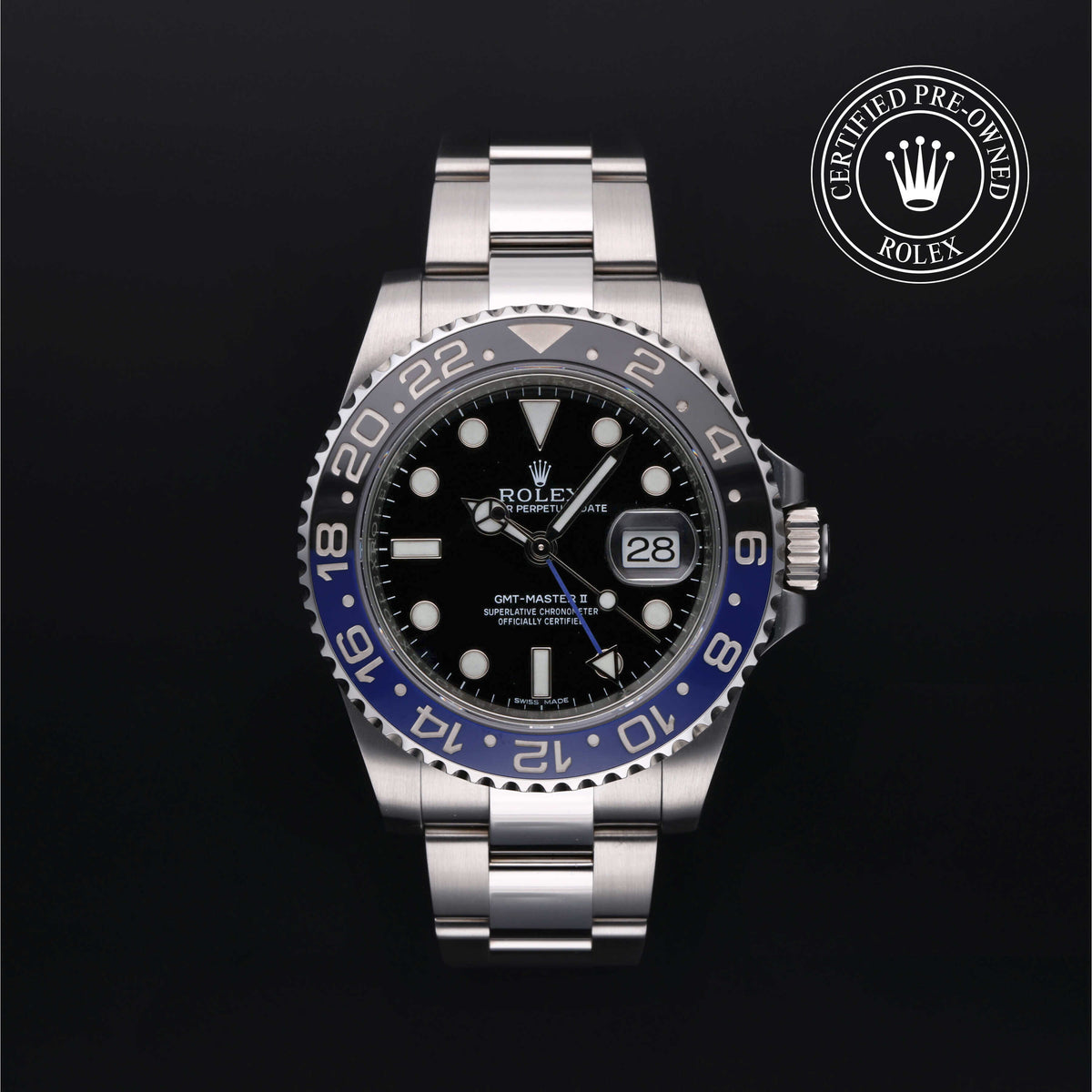 Rolex Certified Pre-Owned GMT-Master II M116710BLNR-0002