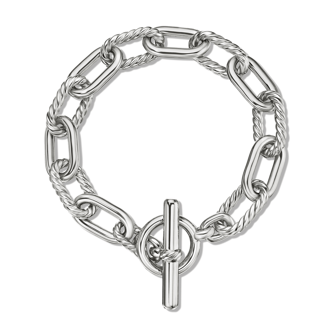 David Yurman DY Madison Toggle Chain Bracelet in Sterling Silver