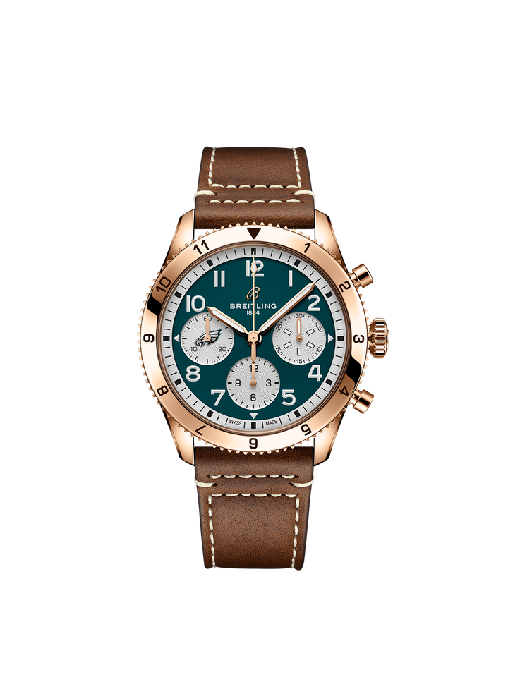Breitling Classic AVI Chronograph 42 Philadelphia Eagles R233802A1L1X1