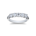 Platinum and 1.00 Total Weight Diamond Band