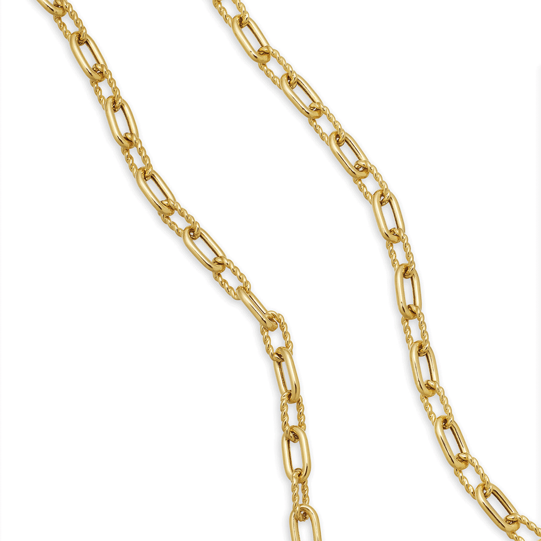 David Yurman Madison Chain Necklace in 18k Yellow Gold,18"