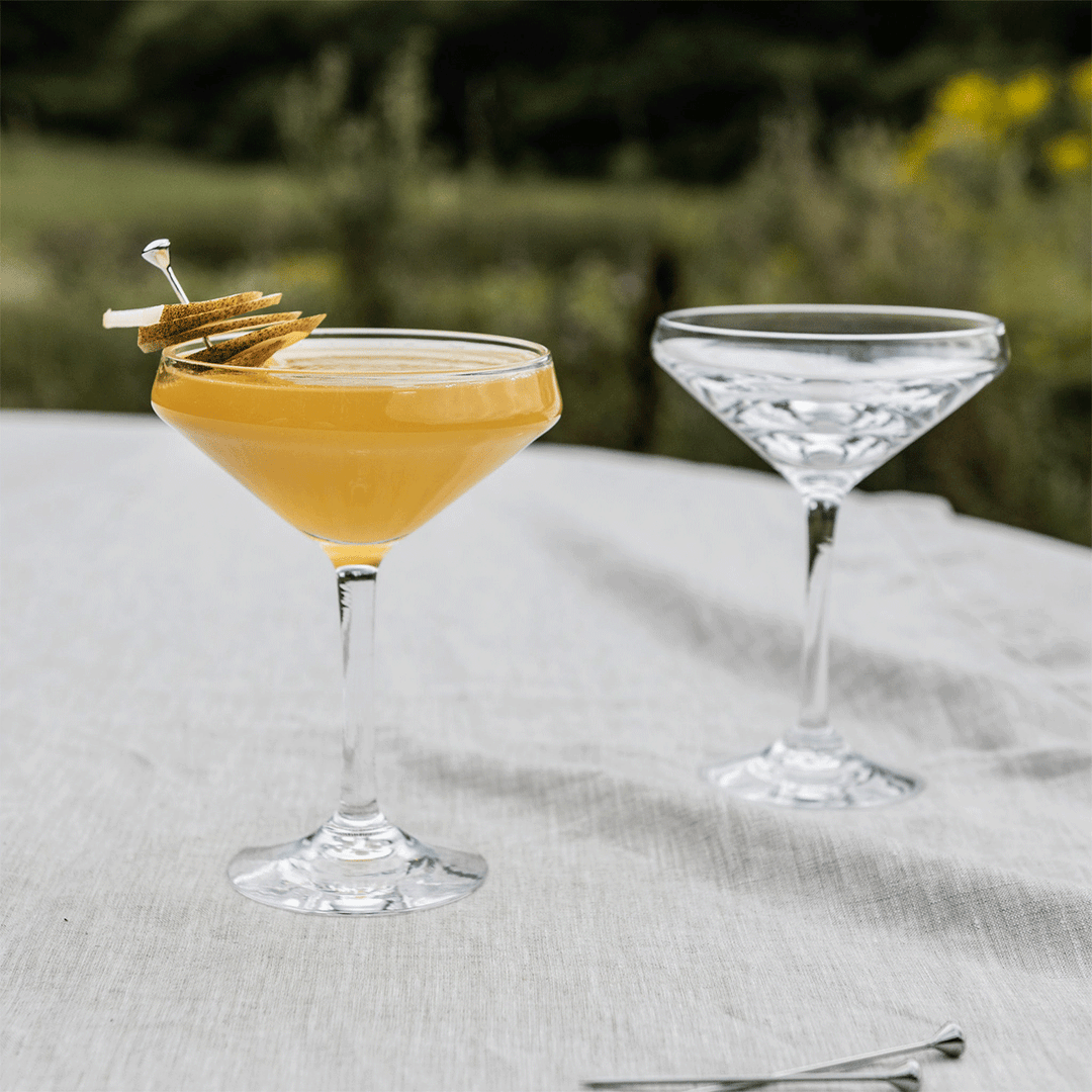 Simon Pearce Vintner Coupe, Set of 2