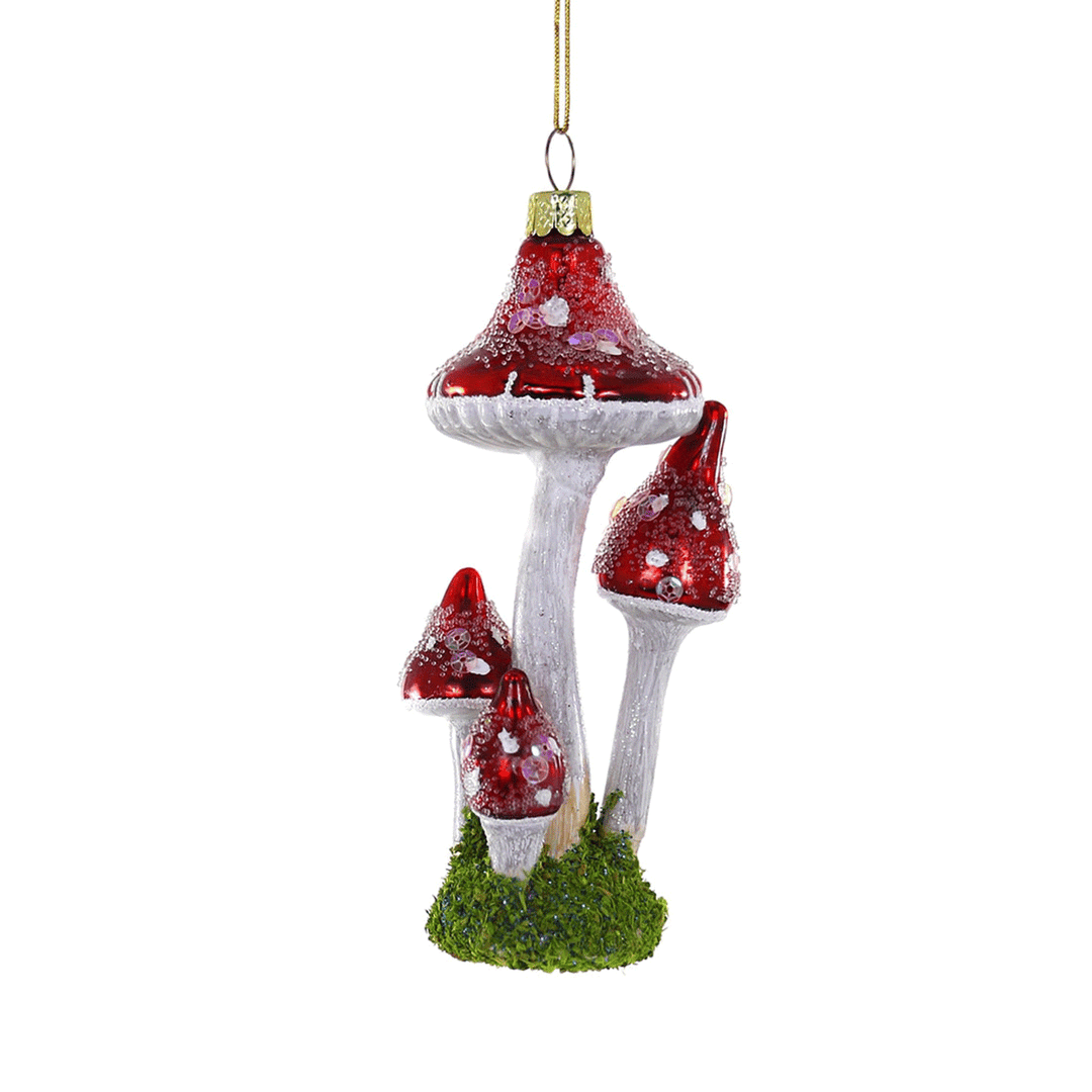 Mushroom Cluster Ornament