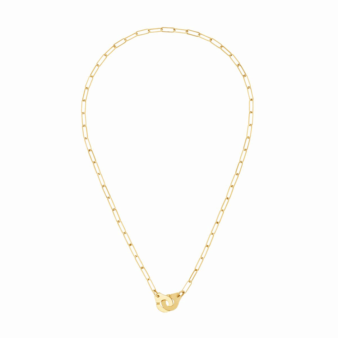 Dinh Van Menottes 18k Yellow Gold Necklace