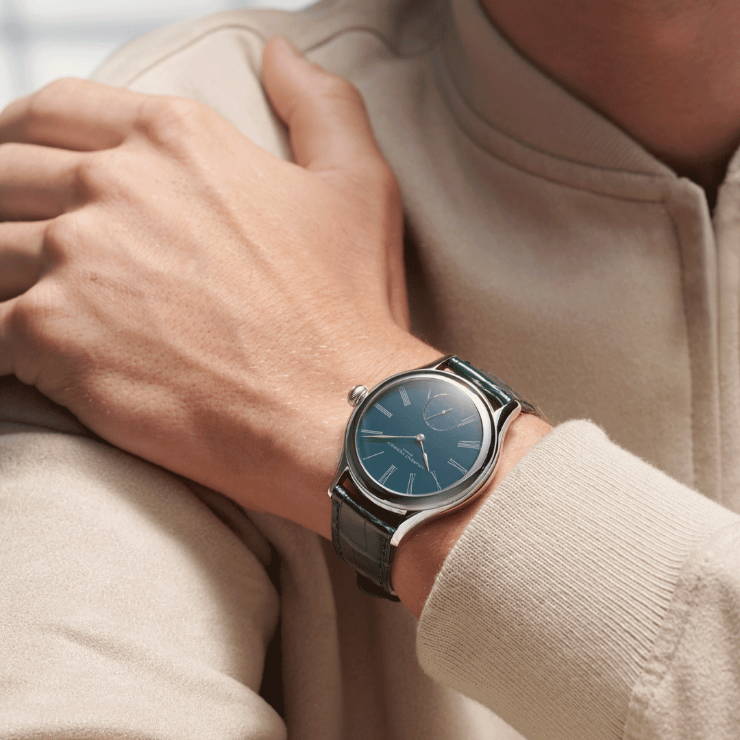 Laurent Ferrier Platinum Classic Tourbillon Teal LCF001.P1.EVC1