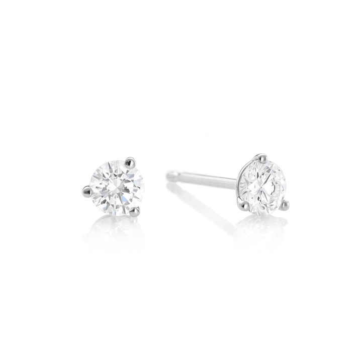 Signature Platinum and 1.50  Total Weight Diamond Studs