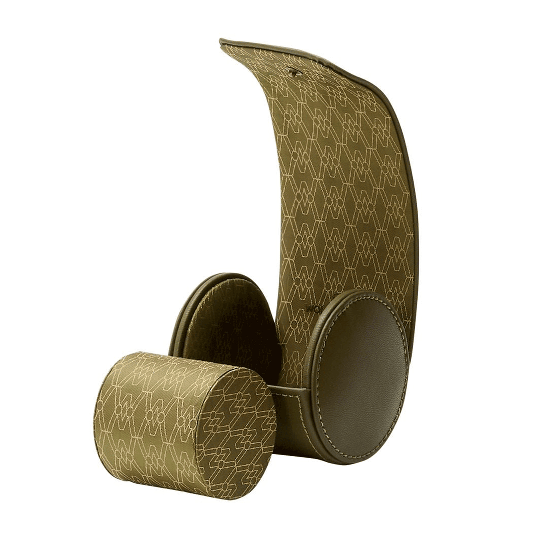 Wolf Design Single Watch Roll Olive Earth