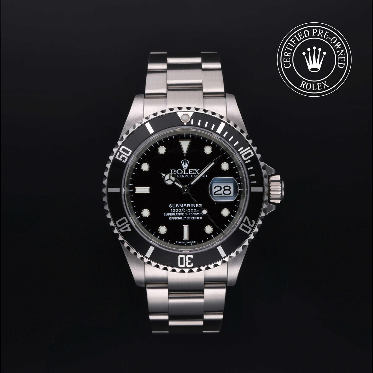 Rolex Certified Pre-Owned Submariner Date M16610-0006