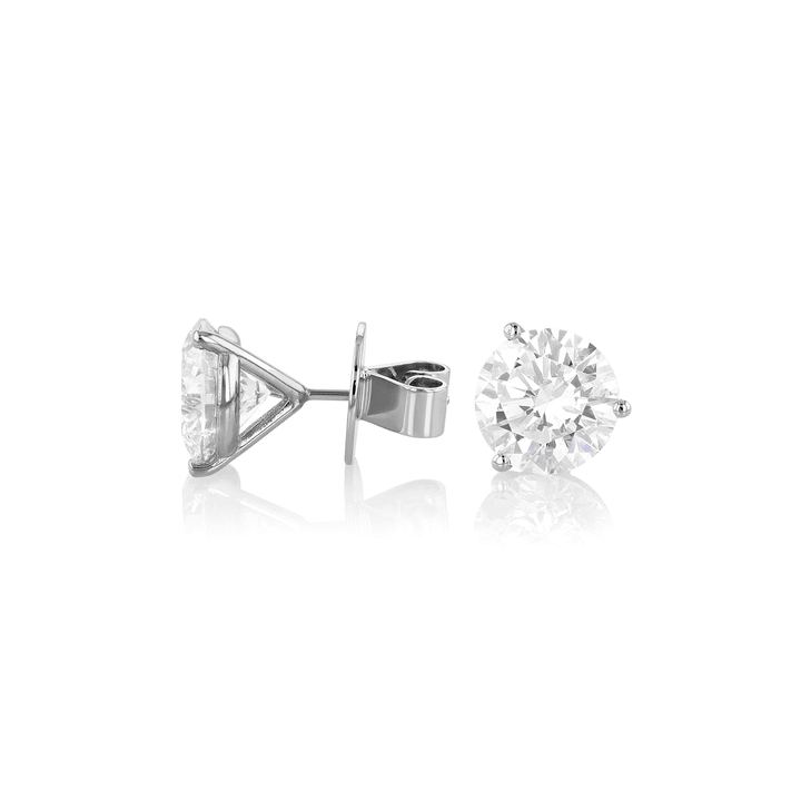 Hamilton Origin Platinum and 6.13 Total Weight Diamond Studs