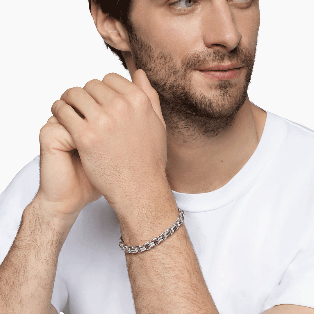 David Yurman Streamline Double Heirloom Link Bracelet