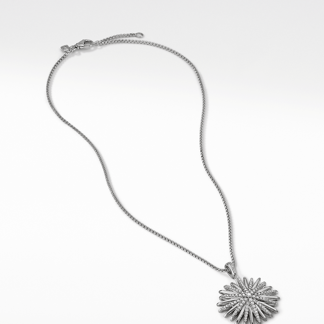 David Yurman Starburst Pendant with Diamonds