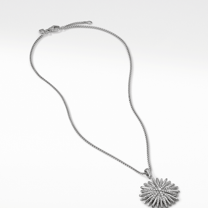 David Yurman Starburst Pendant with Diamonds