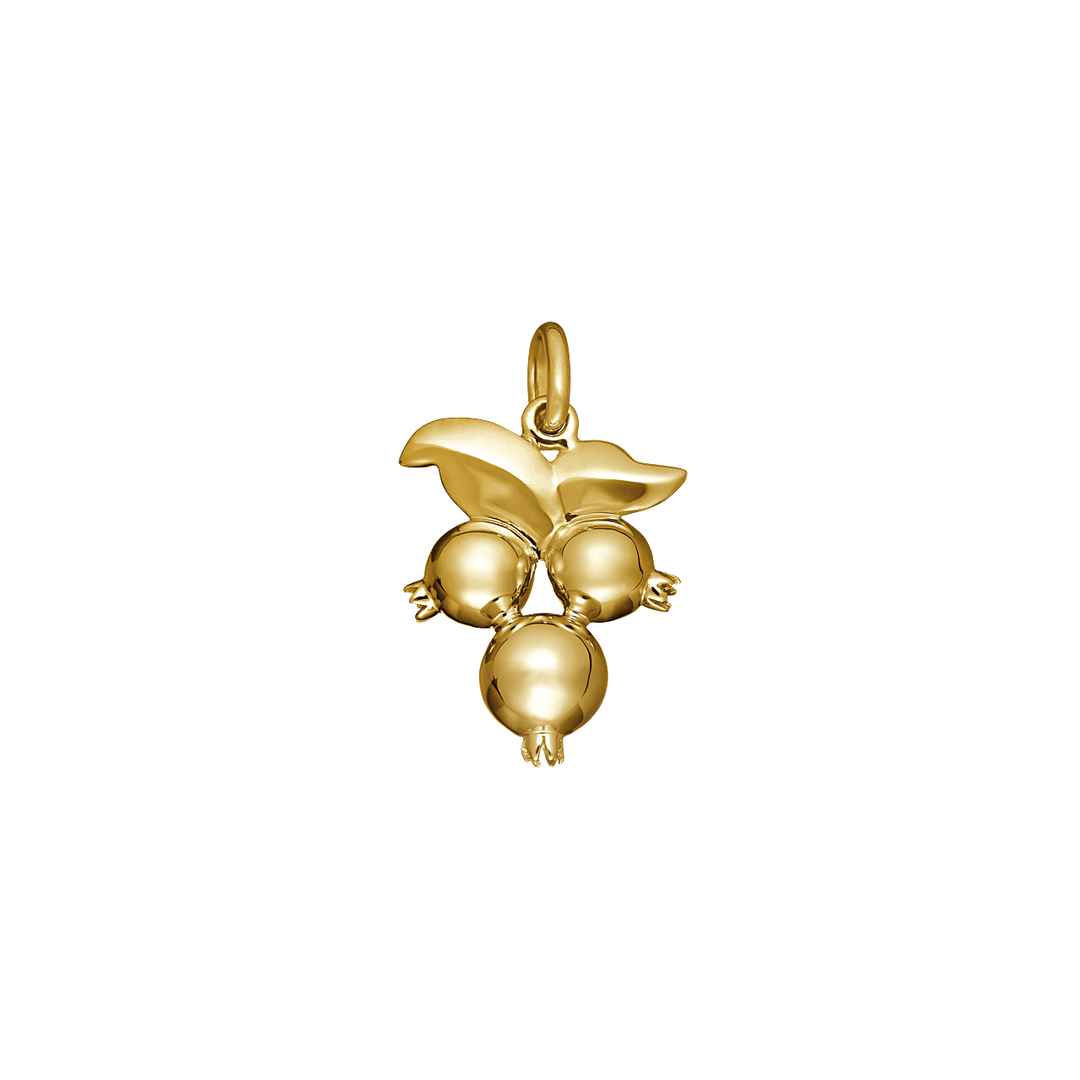 Hamilton New Jersey Blueberries 18k Gold Charm