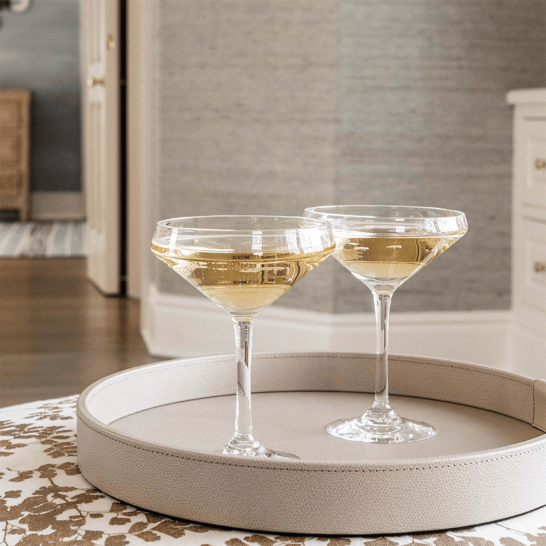 Simon Pearce Vintner Coupe, Set of 2