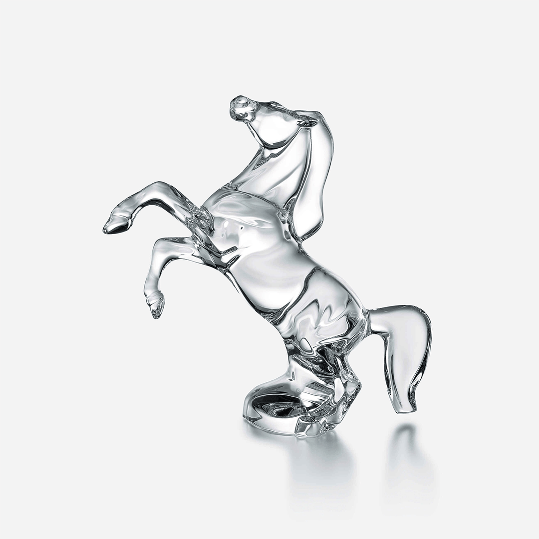 Baccarat Rearing Horse