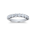 18k White Gold and 1.35 Total Weight Diamond Band