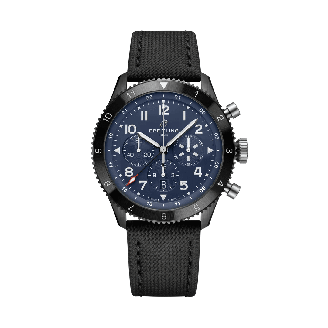 Breitling Super AVI B04 Chronograph GMT 46 Tribute to Vought F4U Corsair #SB04452A1C1X1
