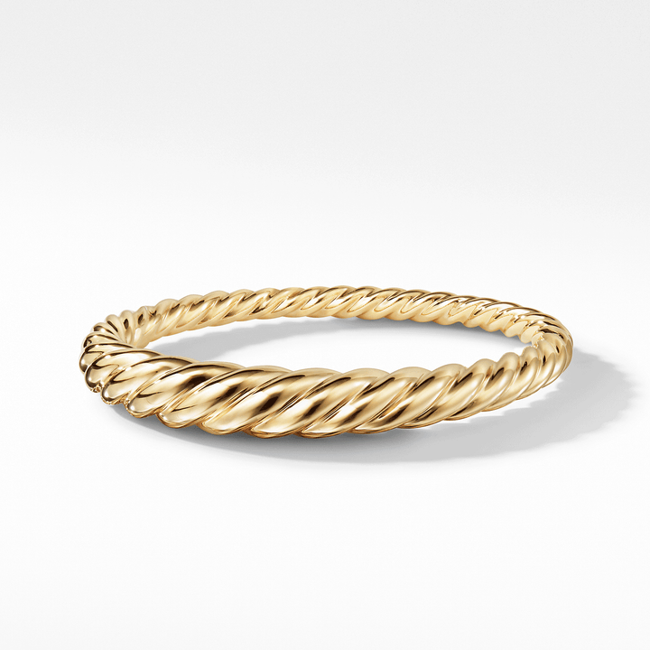 David Yurman Pure Form® Cable Bracelet in 18k Yellow Gold, 9.5mm