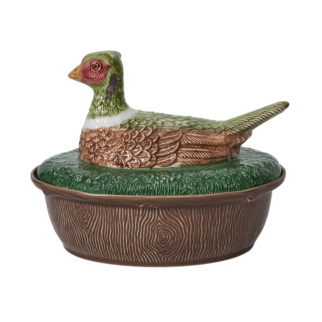 Juliska  Forest Walk Pheasant Baker with Lid