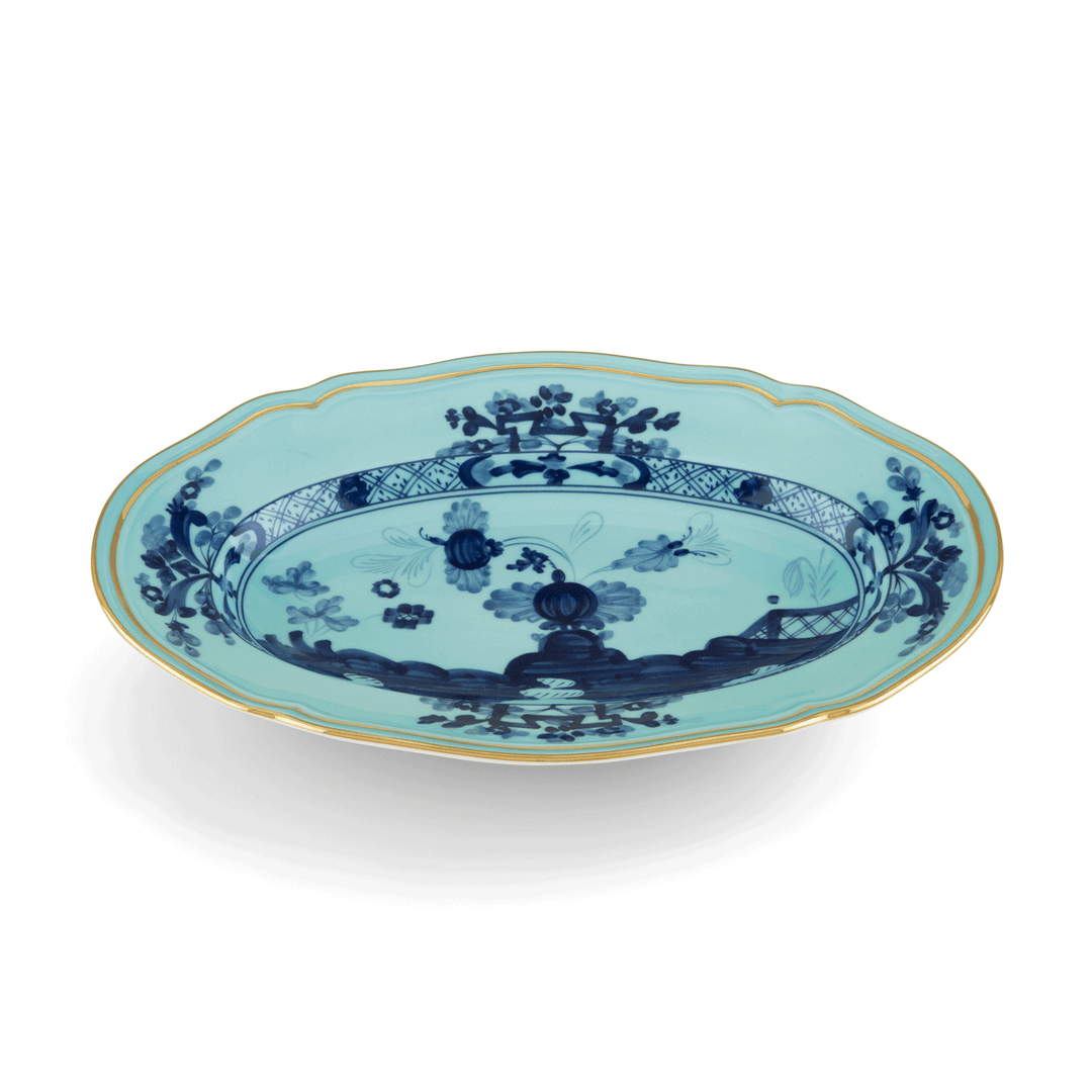 Ginori 1735 Oriente Italiano Iris Pickle Dish