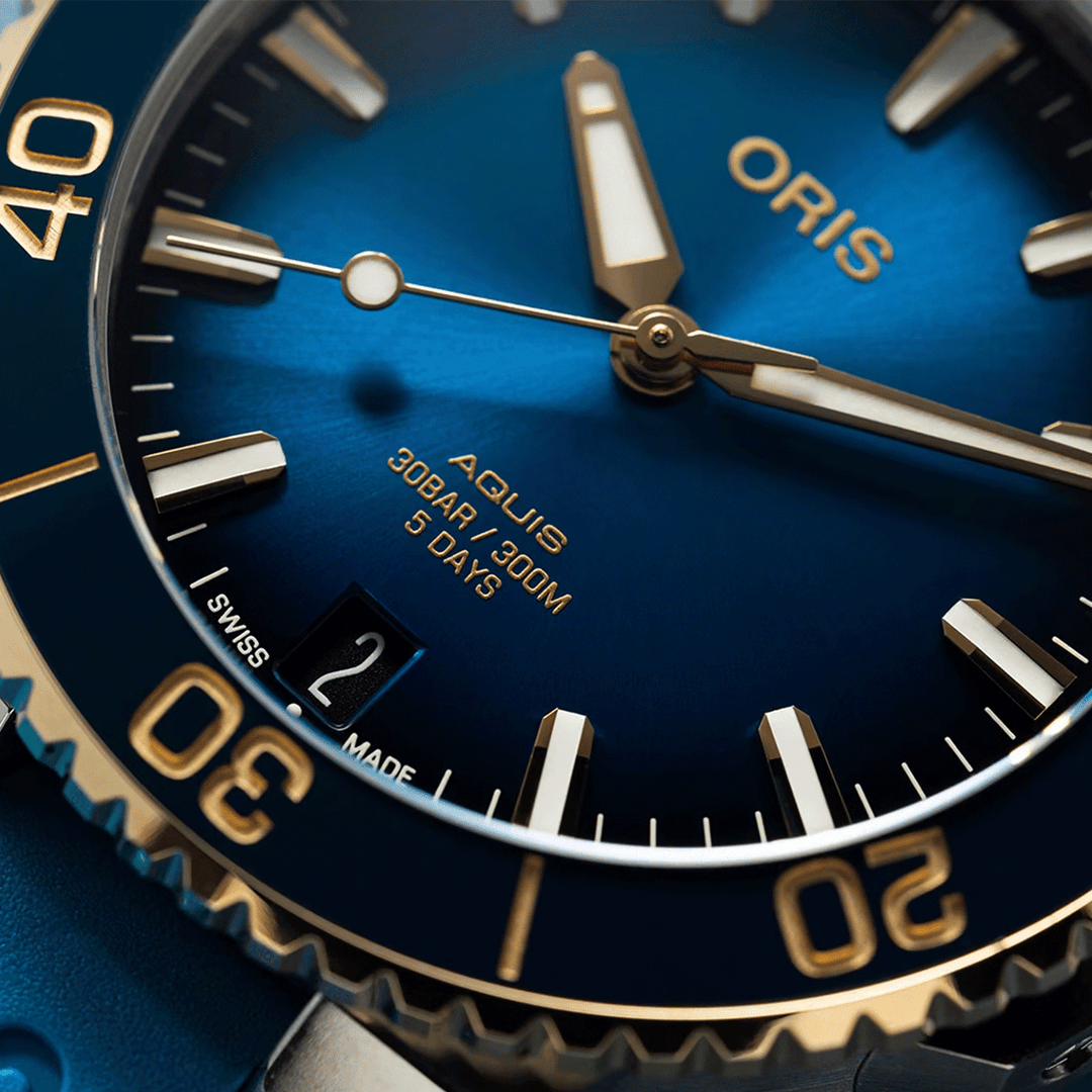 Oris Aquis Date 41.5mm Calibre 400 Blue Dial
