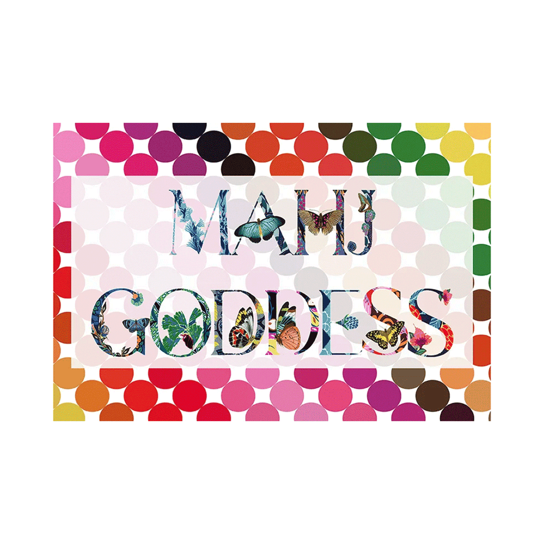 Mahjong Goddess Acrylic Vanity Tray