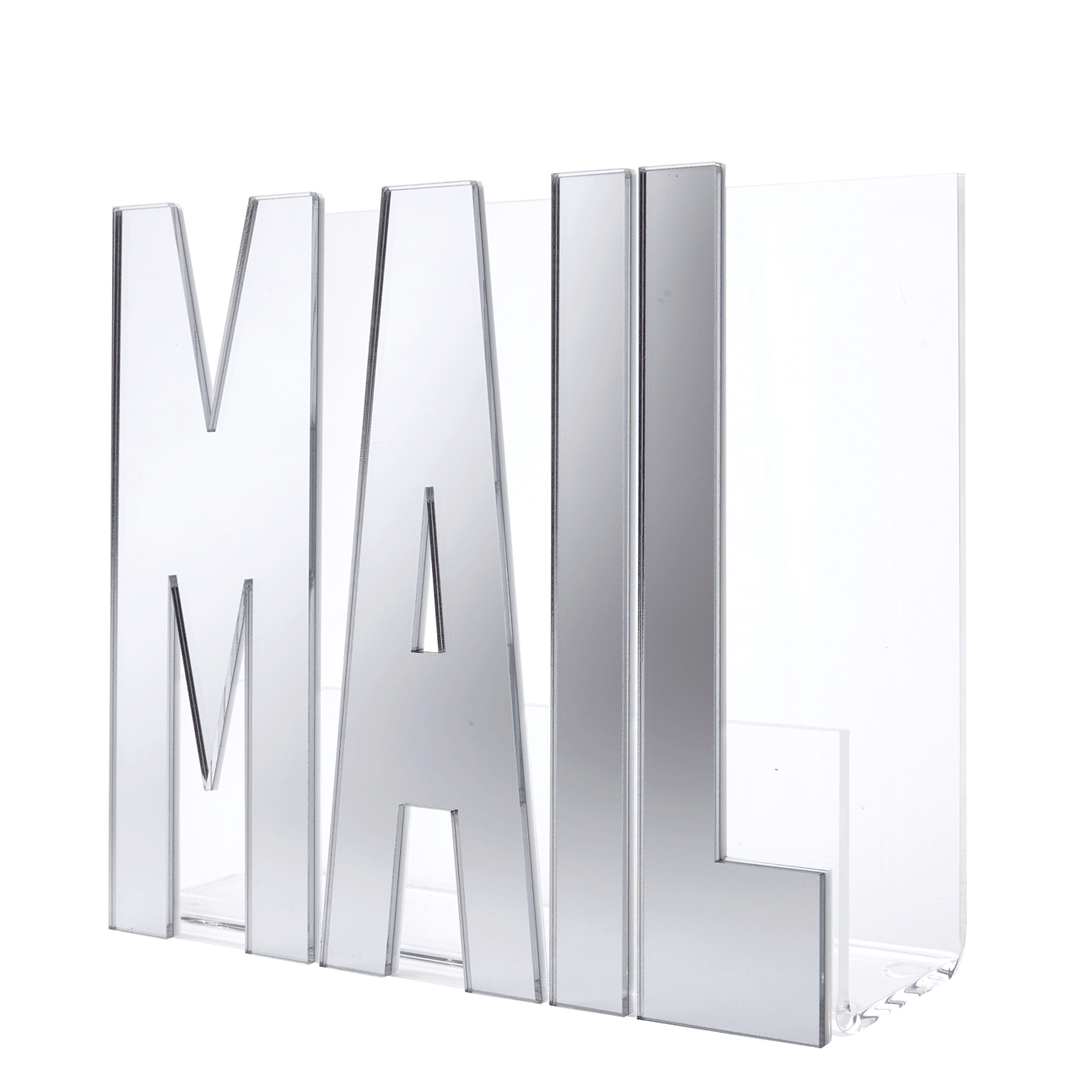 Mail holder - Silver Mirror