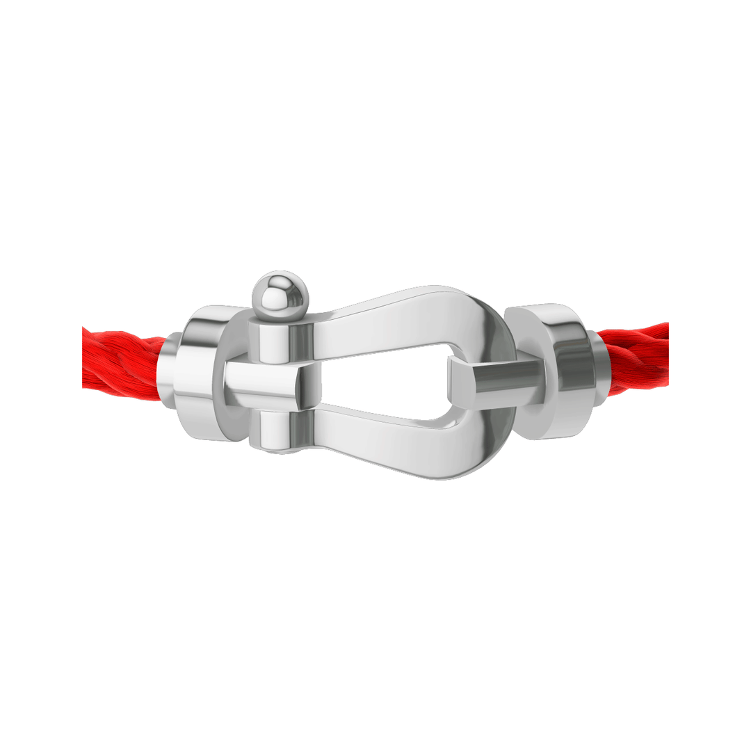 FRED Force 10 Red Cord with 18k White LG Buckle, Exclusively at Hamilton Jewelers