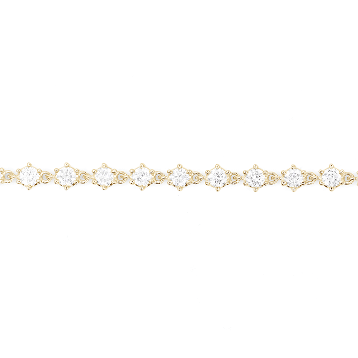 Joyful 18k Yellow Gold and Diamond 1.84 Total Weight Bracelet