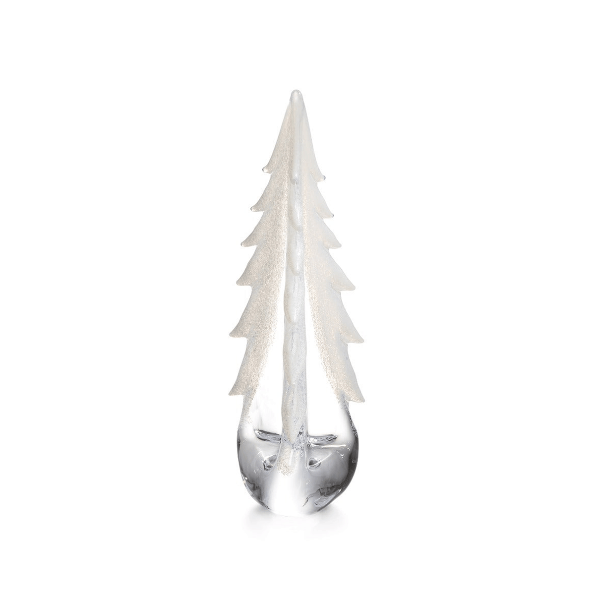Simon Pearce Snowy Branches Evergreen Tree 16 Inch