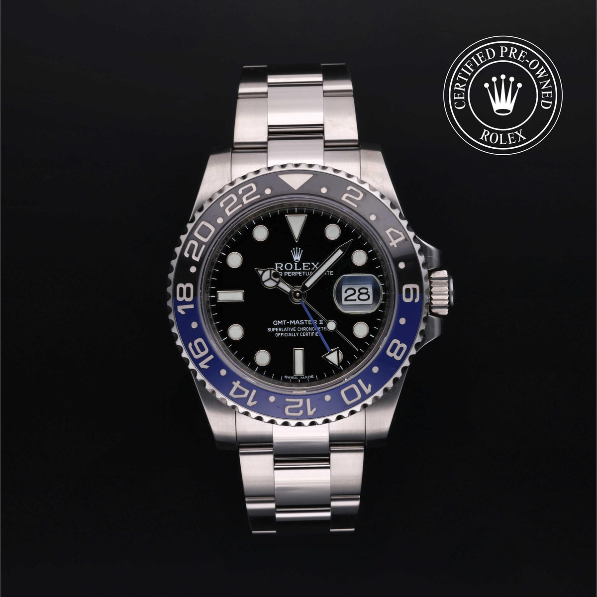 Rolex Certified Pre-Owned GMT-Master II M116710BLNR-0002