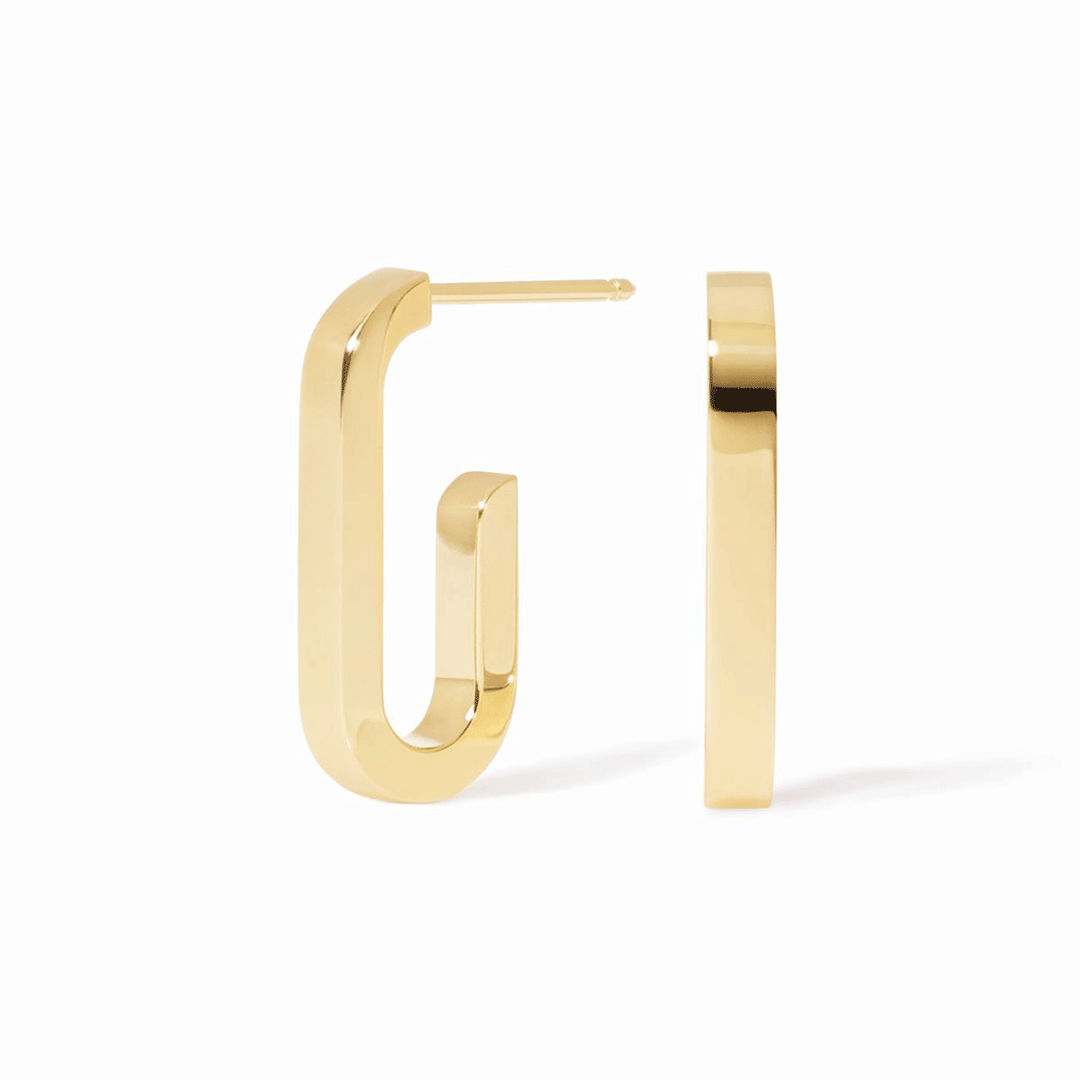 Dinh Van Maillon 18k Yellow Gold Small Earrings