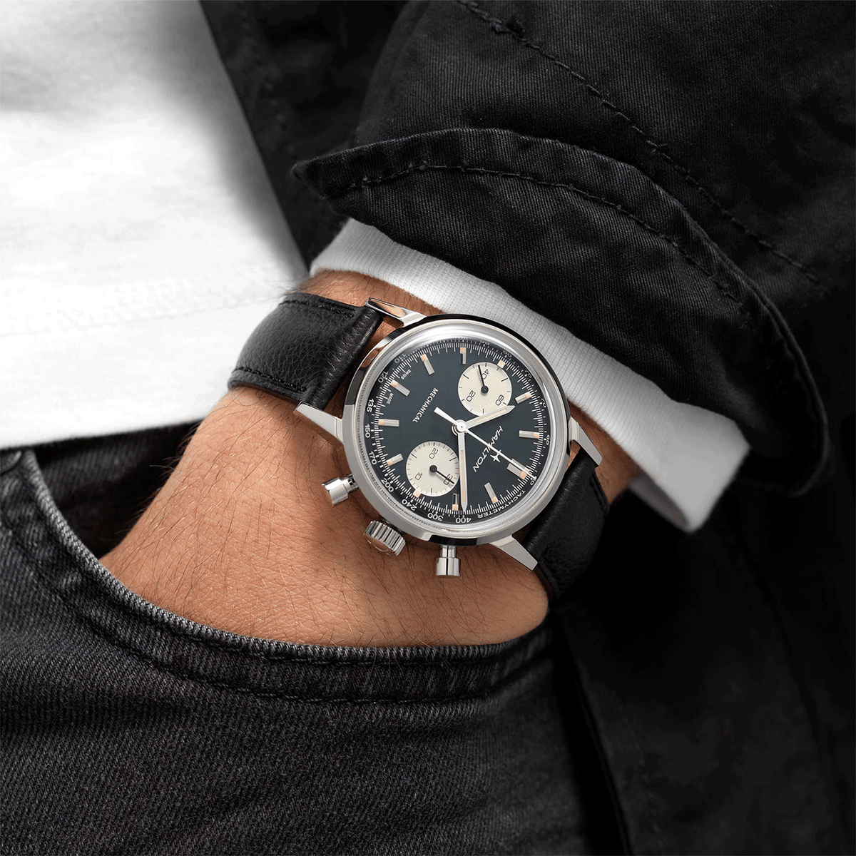 Hamilton American Classic Intra-Matic Chronograph H H38429730