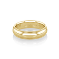 Hamilton Collection 18k Yellow Recycled Gold 6mm Milgrain Wedding Band