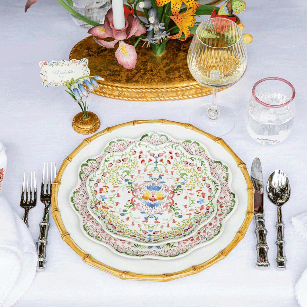 Juliska Sofia Dessert/Salad Plate Multi Color