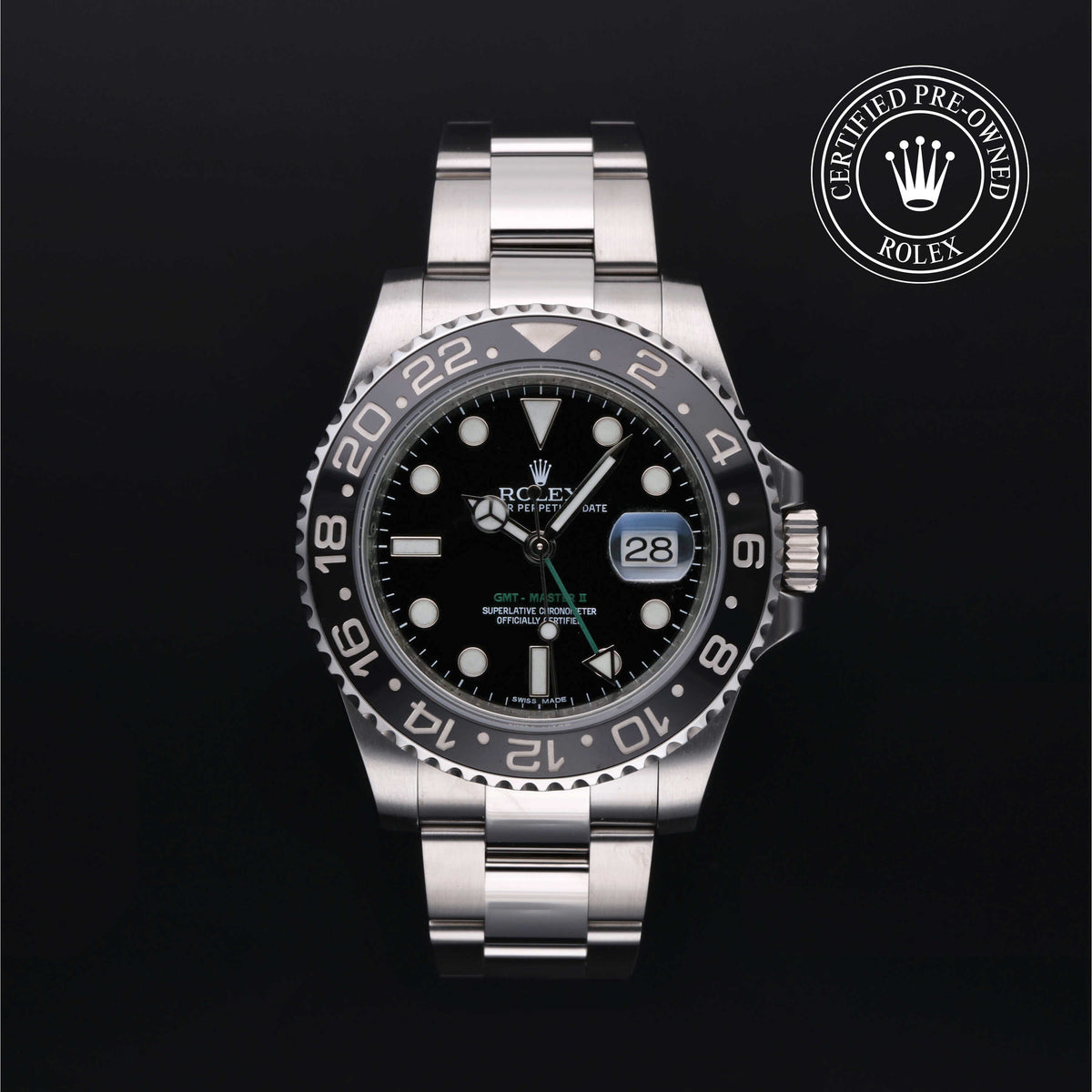 Rolex Certified Pre-Owned GMT-Master II M116710LN-0001
