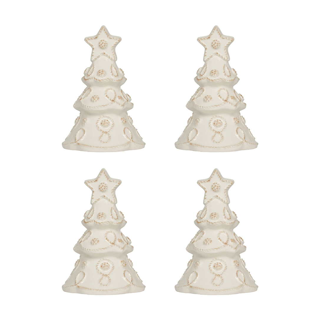 Juliska Berry & Thread Tree Place Card Holder Set/4 - Whitewash