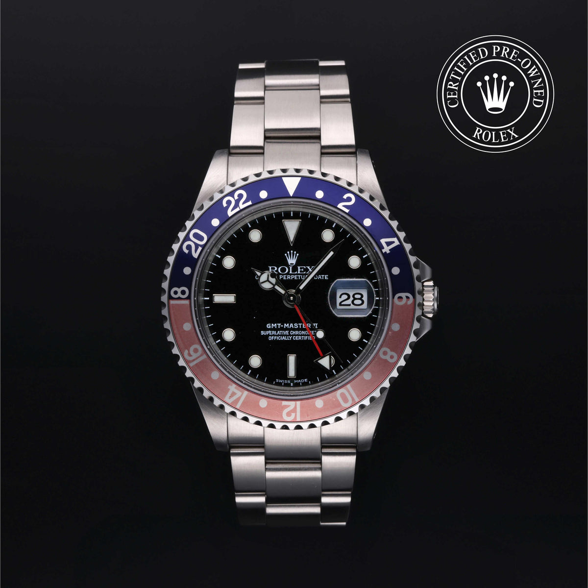 Rolex Certified Pre-Owned GMT-Master II M16710BLRO-0005