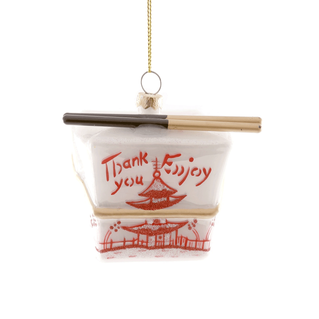 Chinese Take Out Box Ornament