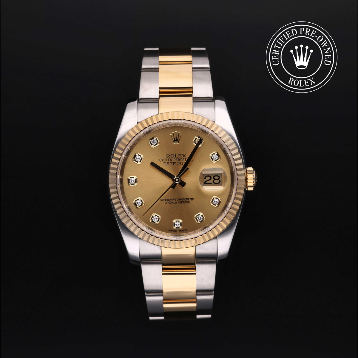 Rolex Certified Pre-Owned Datejust 36 M116233-0150
