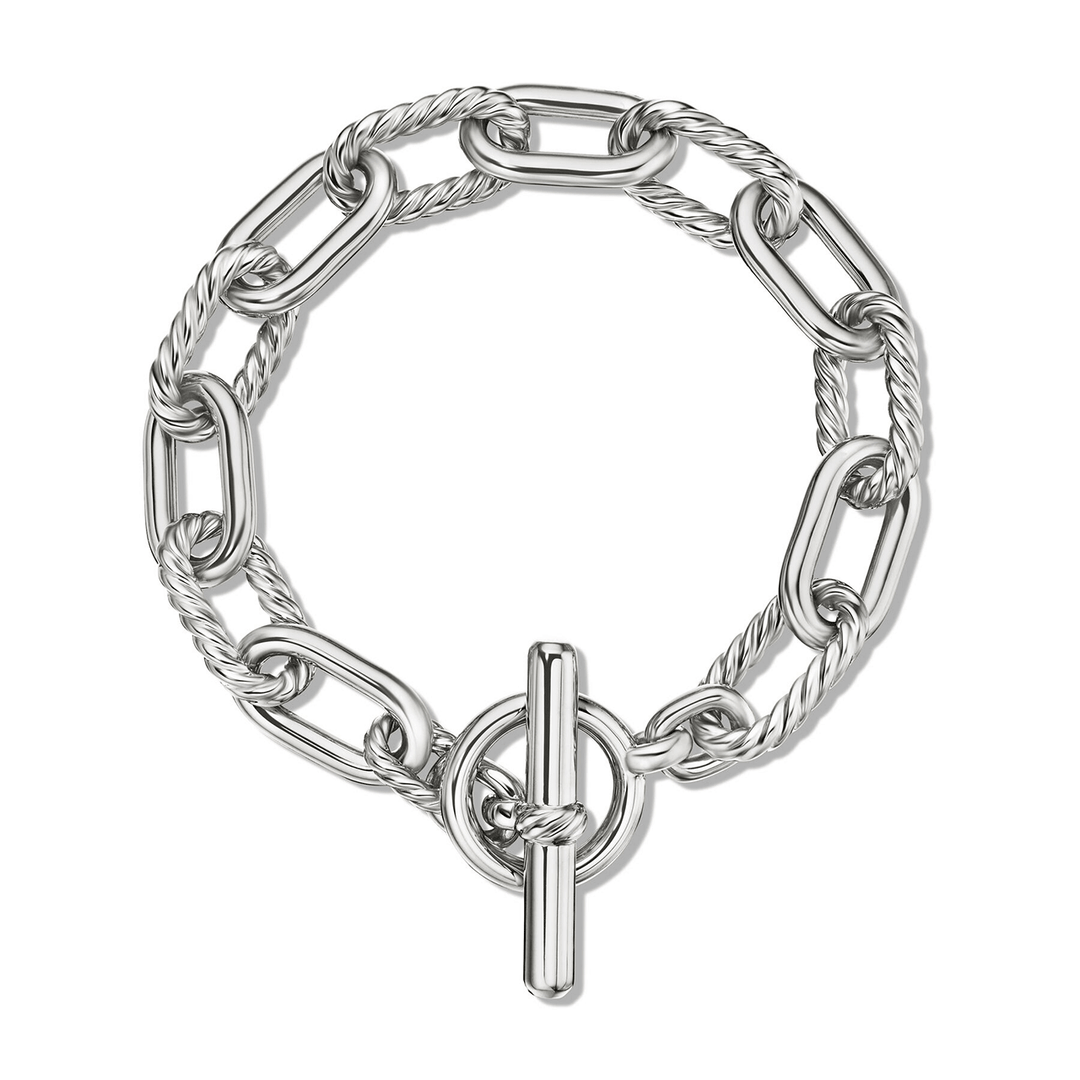 David Yurman DY Madison Toggle Chain Bracelet Medium