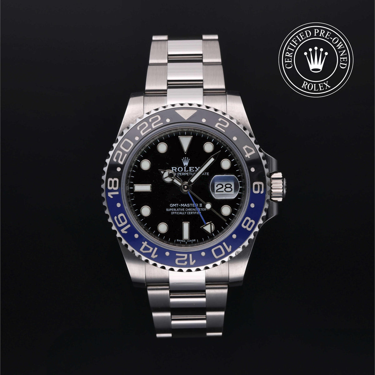 Rolex Certified Pre-Owned GMT Master II M116710BLNR-0002