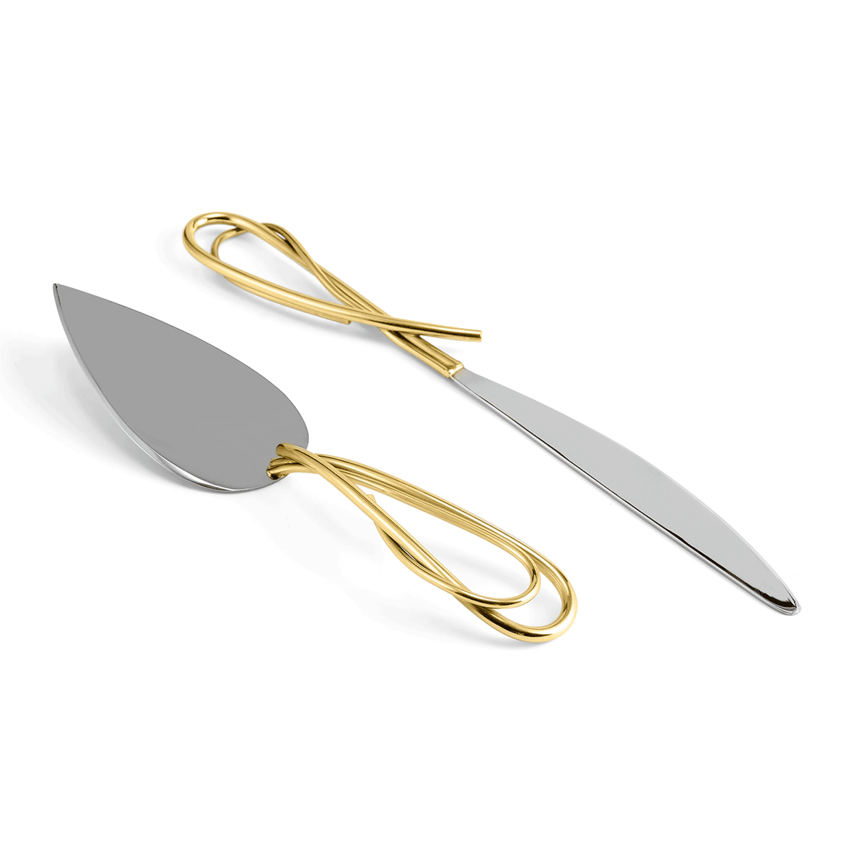 Calla Lily Cake Knife and Server Set