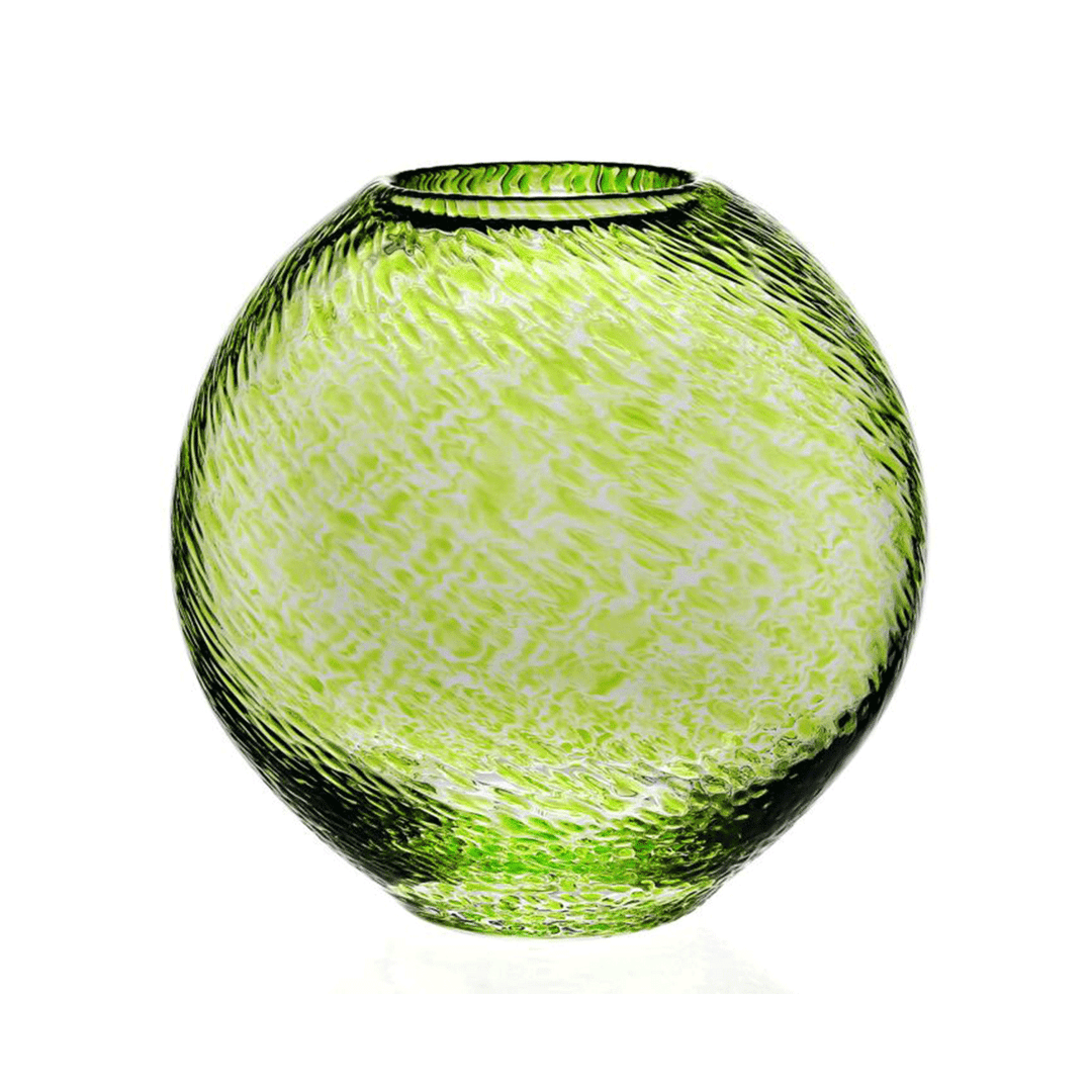 William Yeoward Florence Citrine Globe Vase 9 Inch