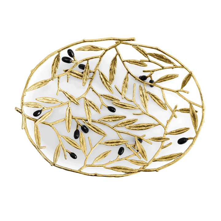 Michael Aram Olive Branch Bread Basket