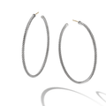 David Yurman Sculpted Cable Hoop Earrings