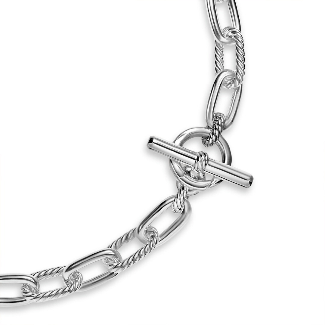 David Yurman Madison Toggle Chain Necklace Sterling Silver, 11mm