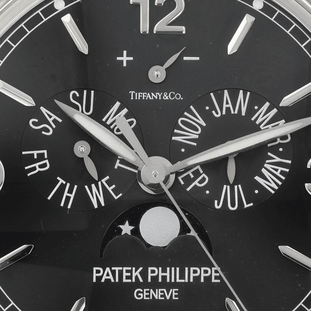 PATEK PHILIPPE FOR TIFFANY WHITE GOLD ANNUAL CALENDAR REF. 5146G-010