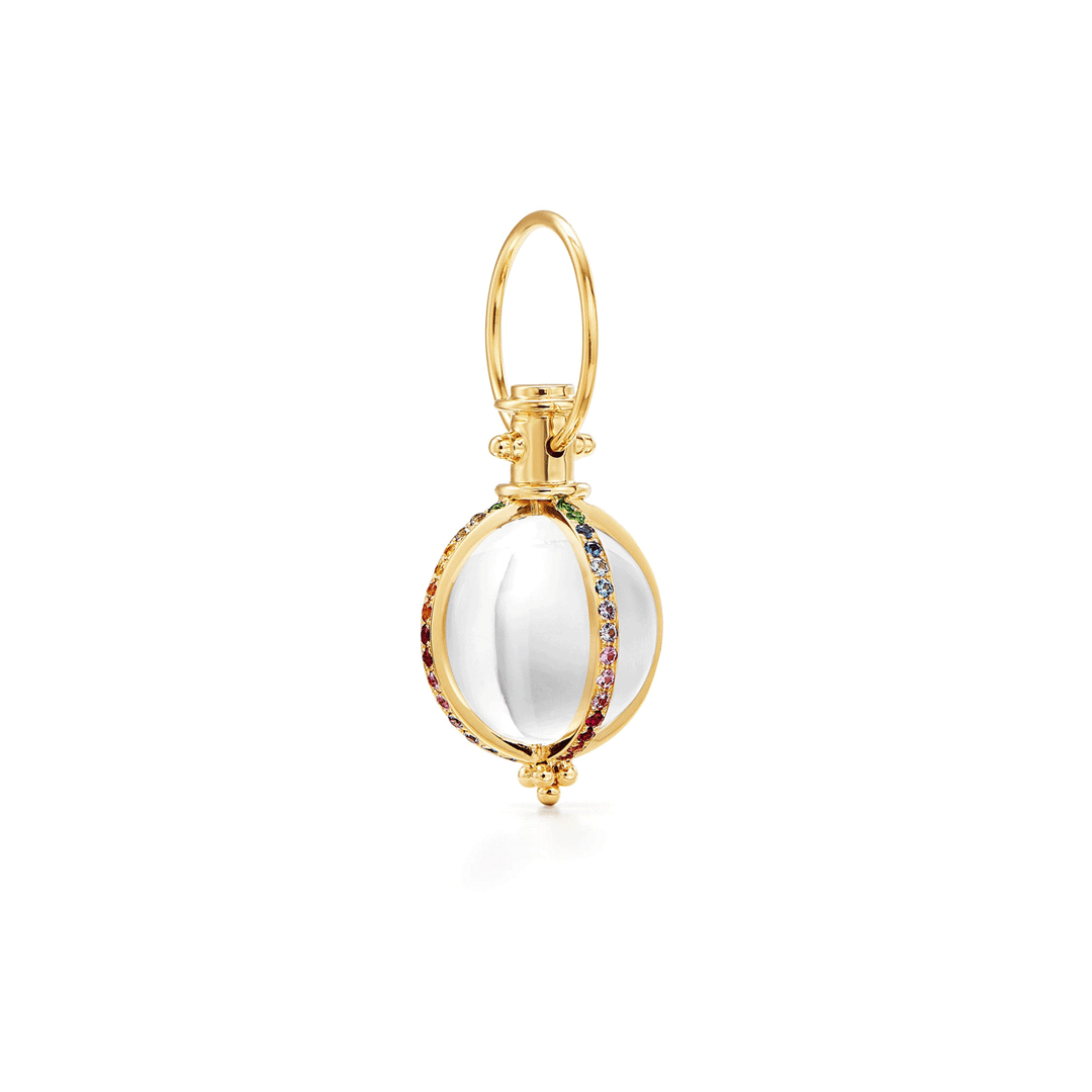Temple St. Clair 18k Classic Rainbow Amulet