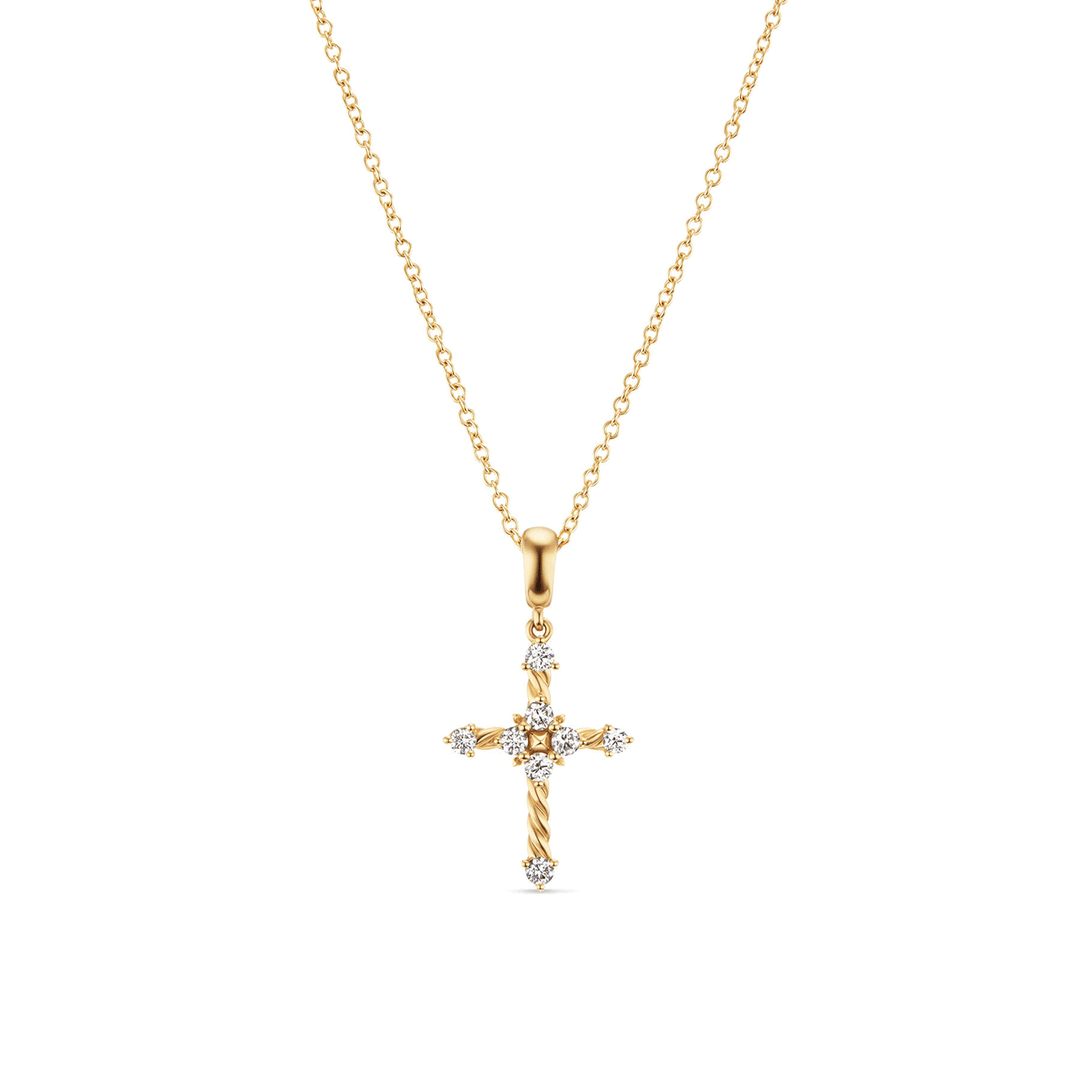 David Yurman Petite Modern Renaissance® Cross Pendant Necklace
